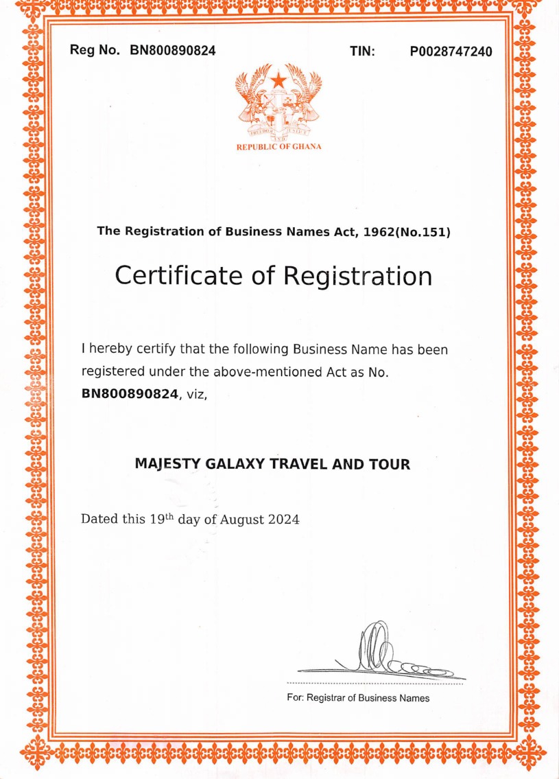 Certification or Advertisement 2